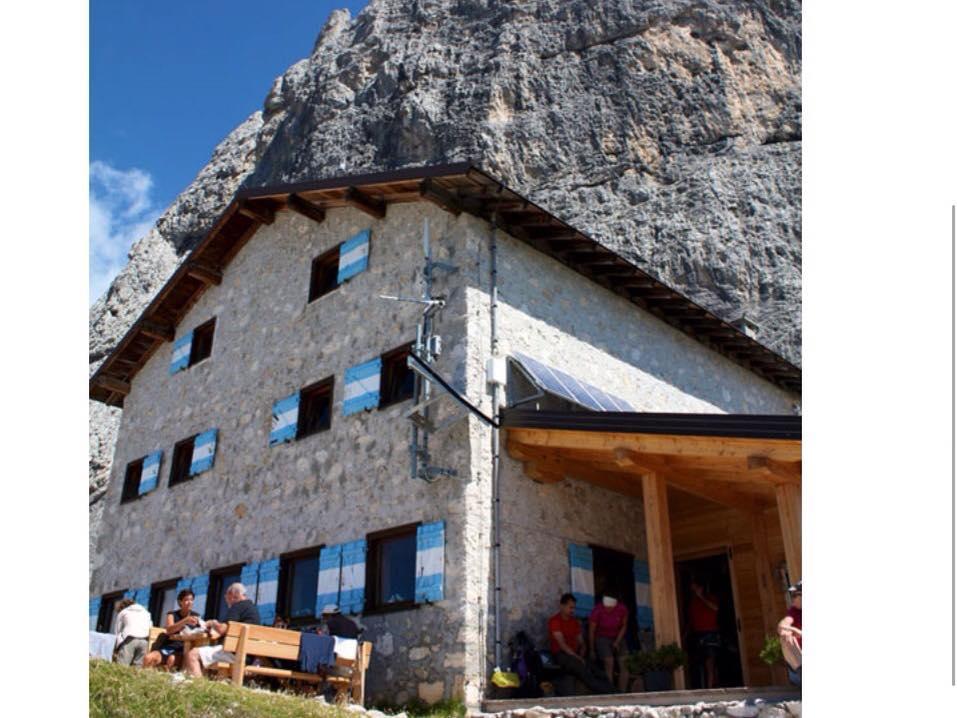 Hotel Rifugio Velo Della Madonna Sankt Martin am Sismunthbach Exterior foto